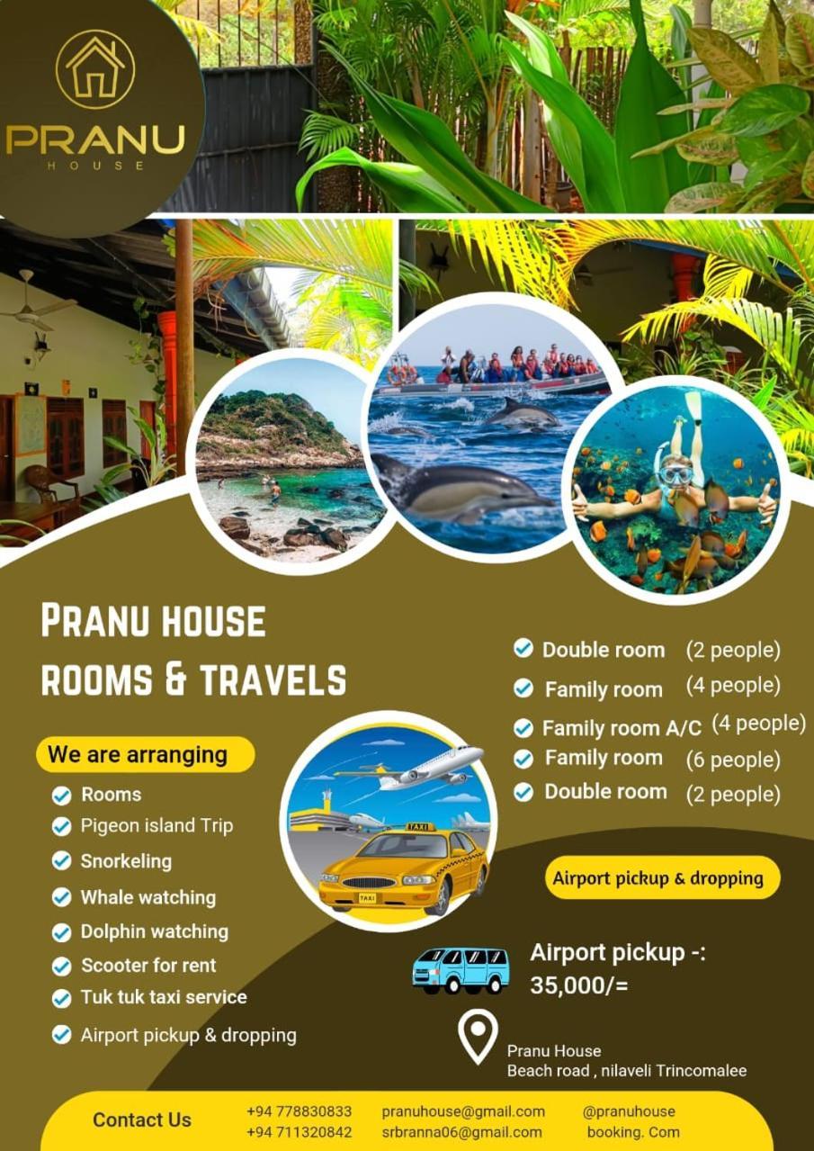 Apartamento Pranu House Nilaveli Exterior foto